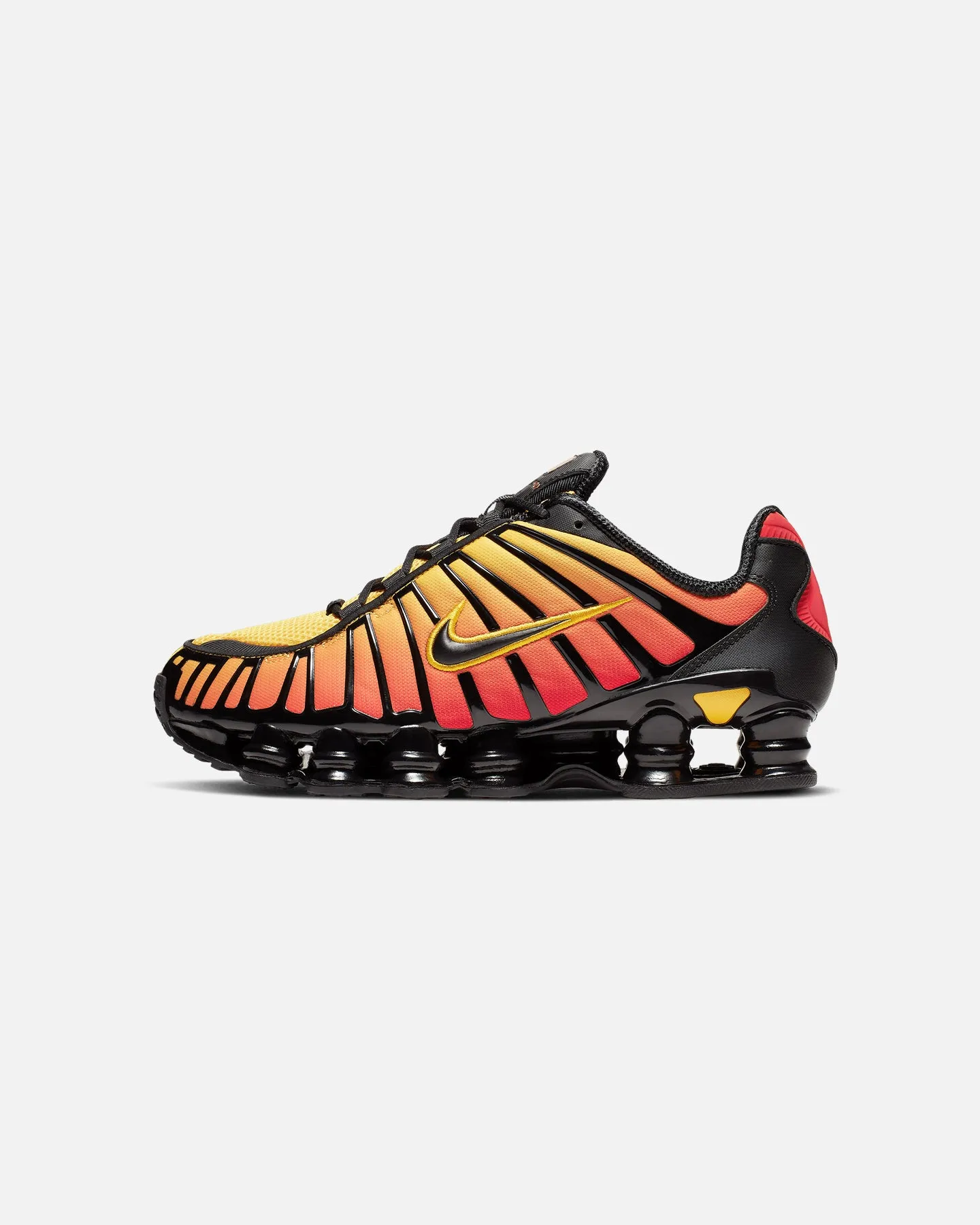 Hill Tough Nike Shox TL "Sunrise" Black/Black Amarrillo