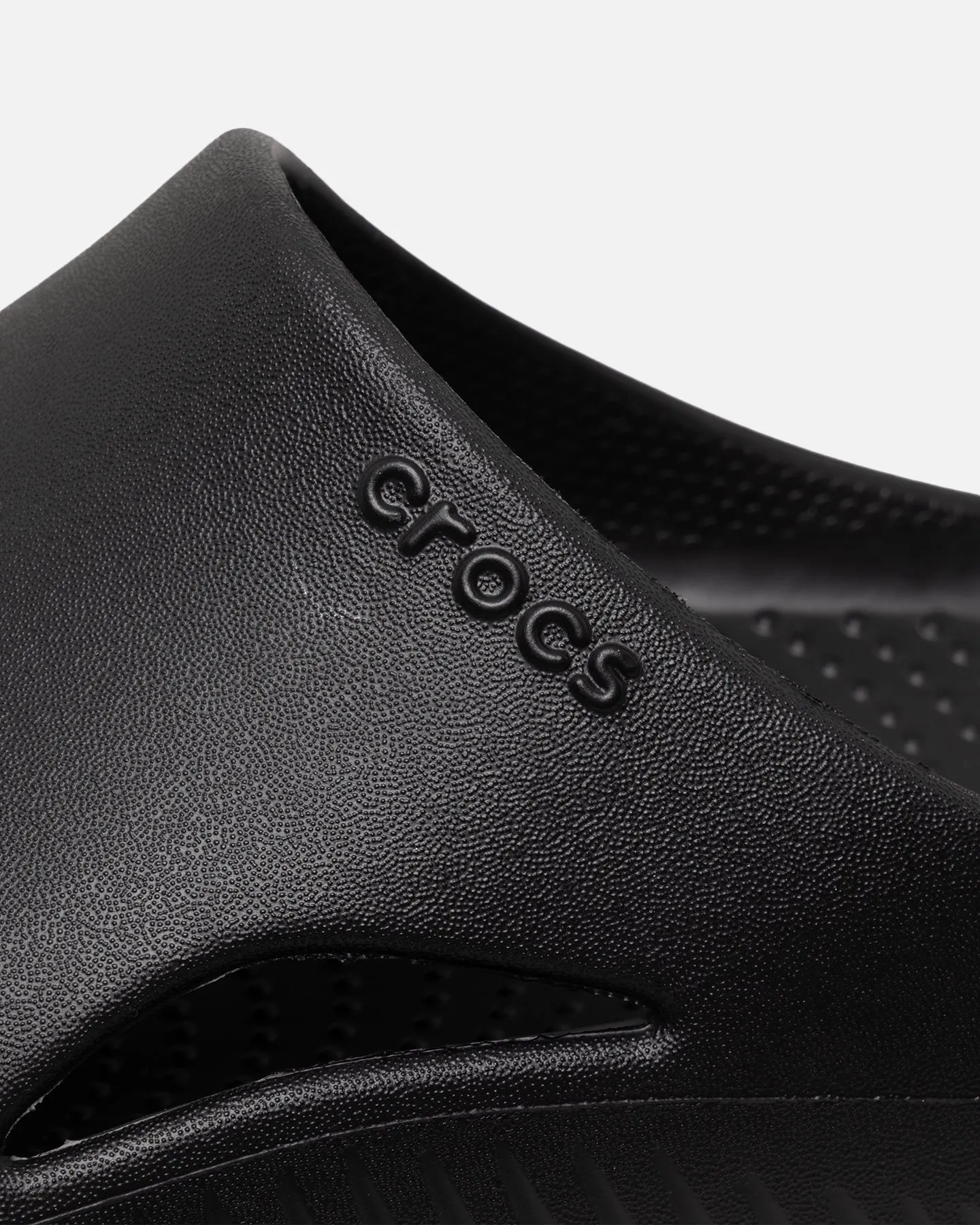 Crocs Mellow Slide Black Track Run