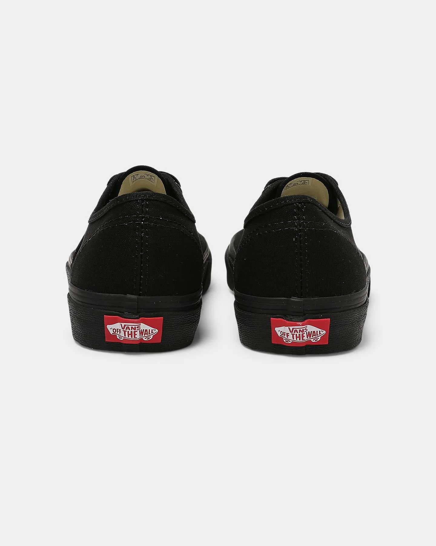 Vans Authentic Black/Black Eco Support
