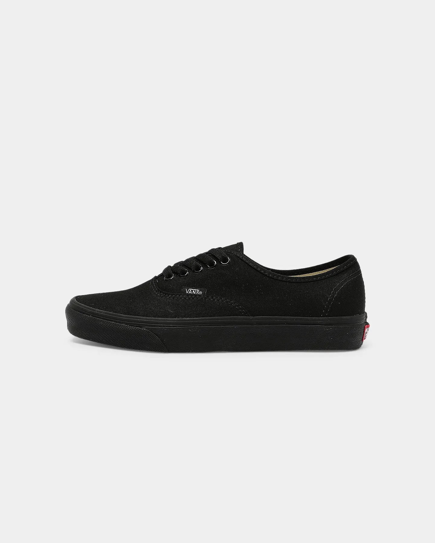 Vans Authentic Black/Black Low Profile Cushion Snug fit