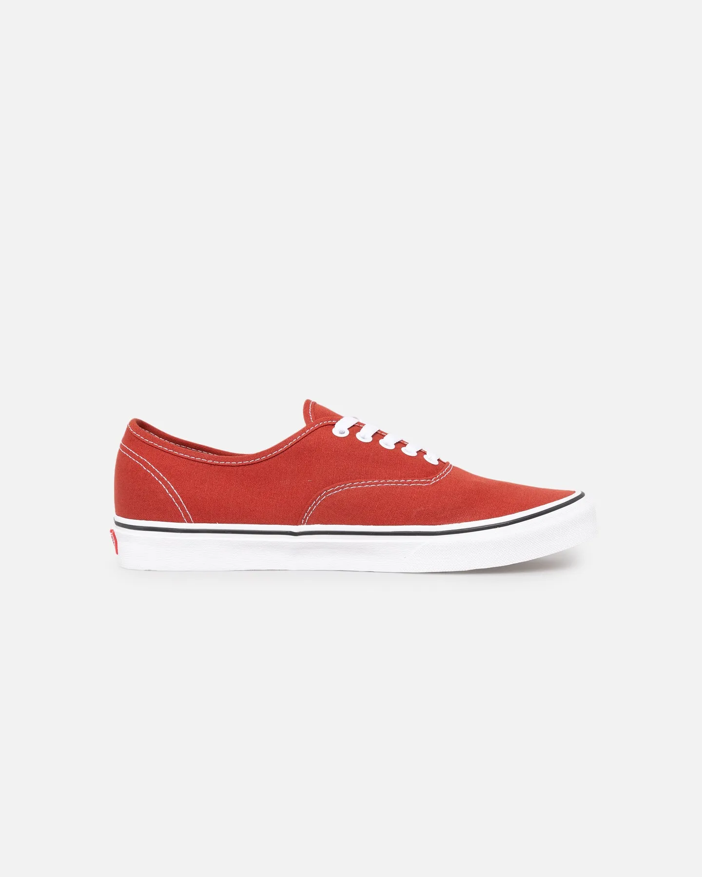Tidy Aesthetic Reinforced Stitching Vans Authentic Colour Theory Bossa Nova Red