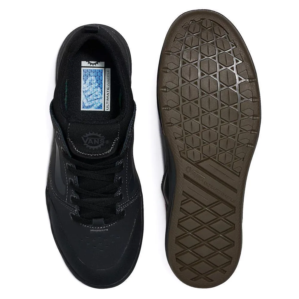 Vans BMX Peak - Black/Black Tight Fit Street Friendly Ride