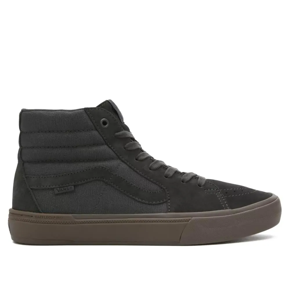 Vans BMX Sk8-Hi - Dark Gray/Gum Plush Interior Skateboard Life