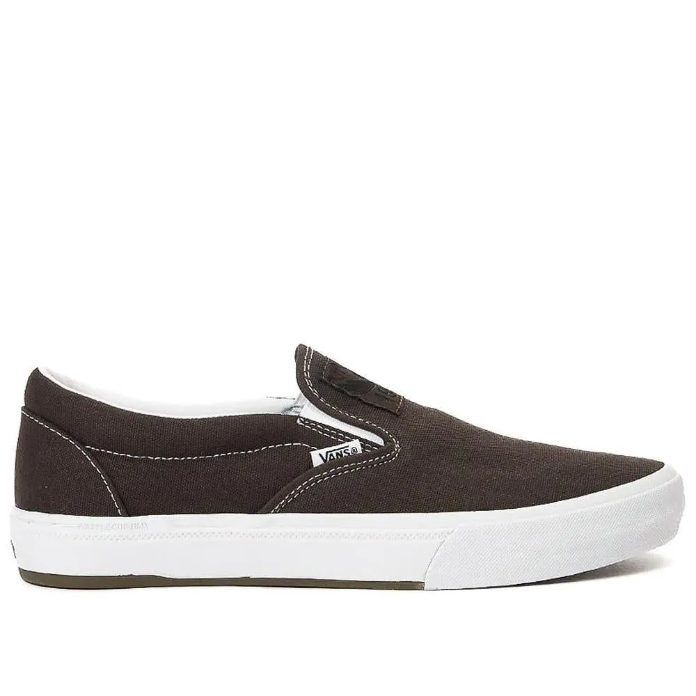Comfort arch Street Friendly Fit Vans BMX Slip-On - Dakota Roche Brown/White
