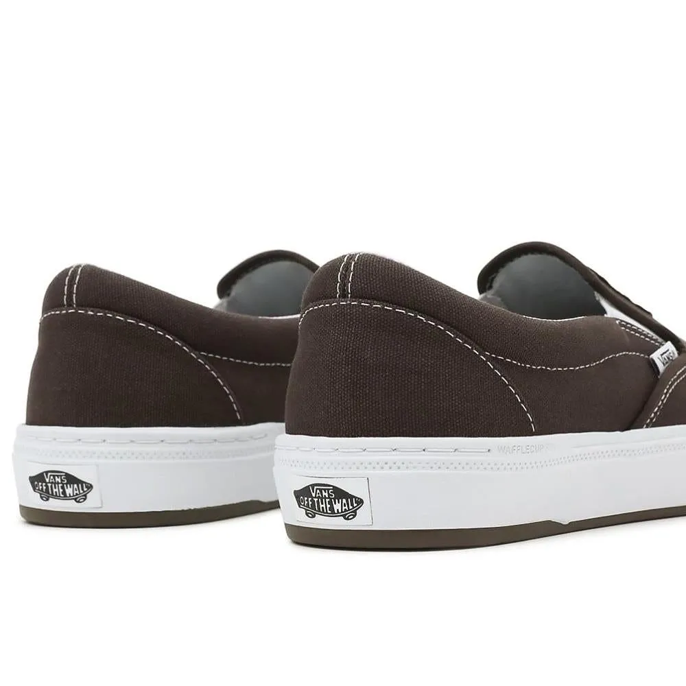 Vans BMX Slip-On - Dakota Roche Brown/White Responsive Cushion
