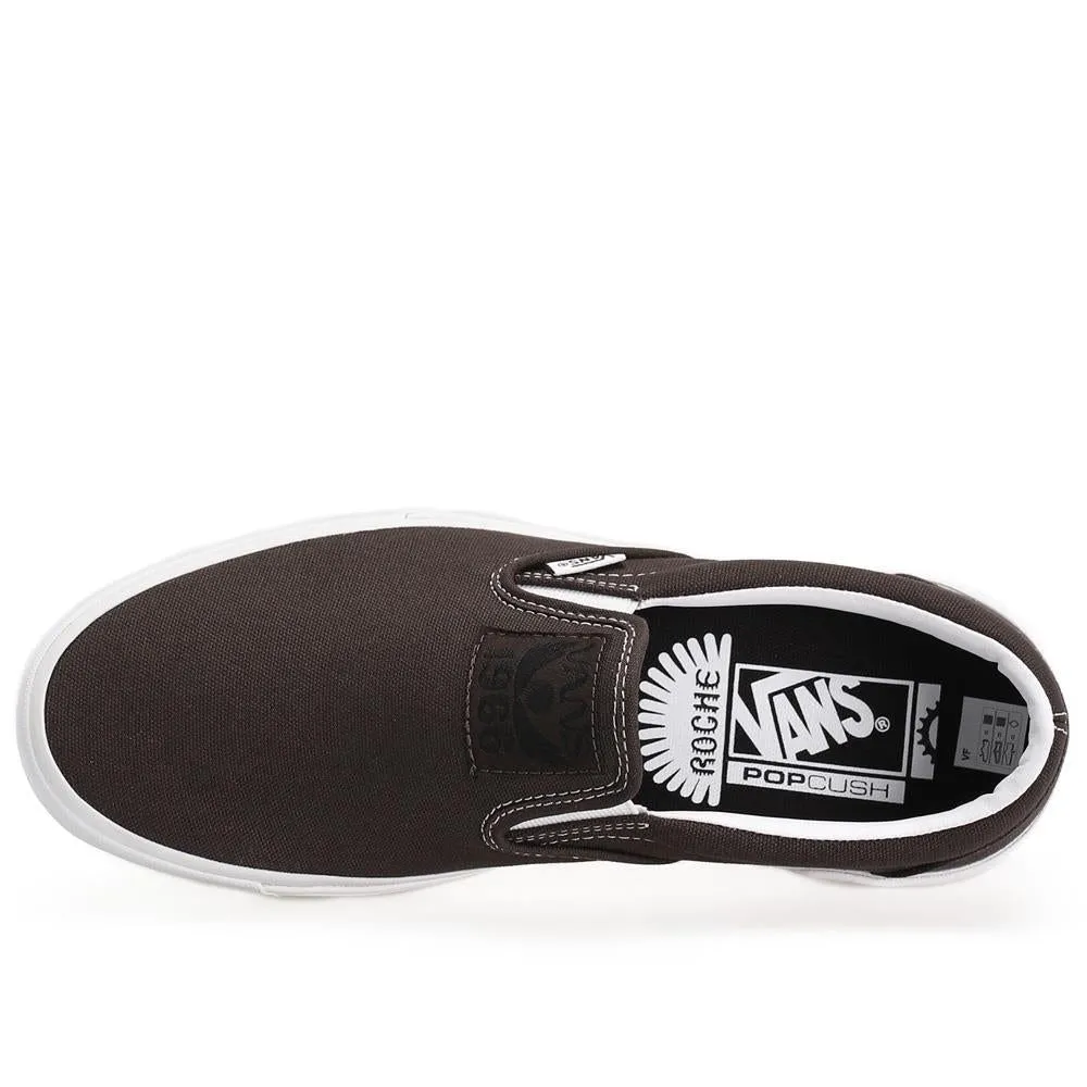 Eva Midsole Vans BMX Slip-On - Dakota Roche Brown/White