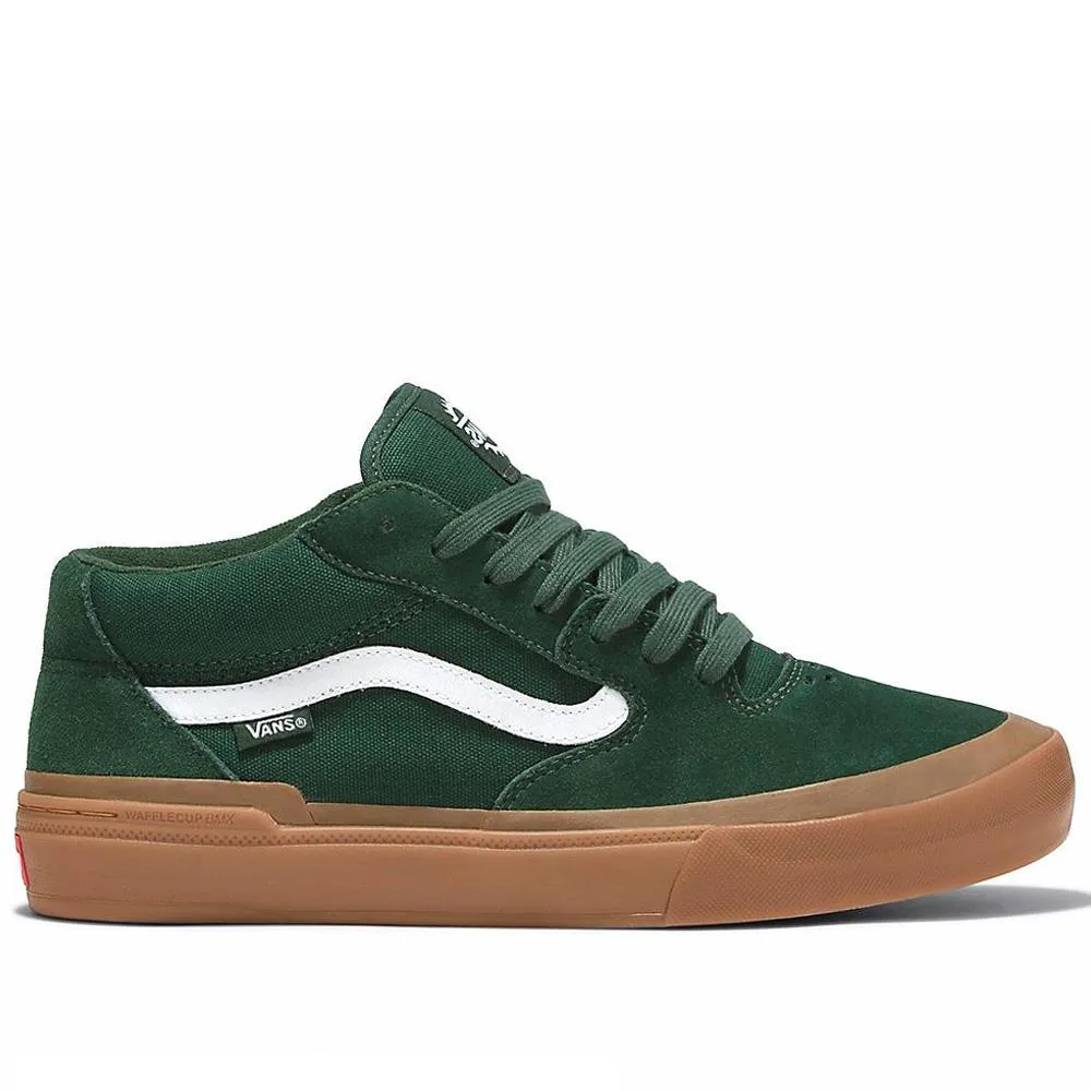 Vans BMX Style 114 - Green/Gum Skater Performance Fit Good Grip