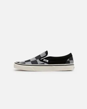 Vans Classic Slip-On "Mono Checkerboard" Black Happy Move