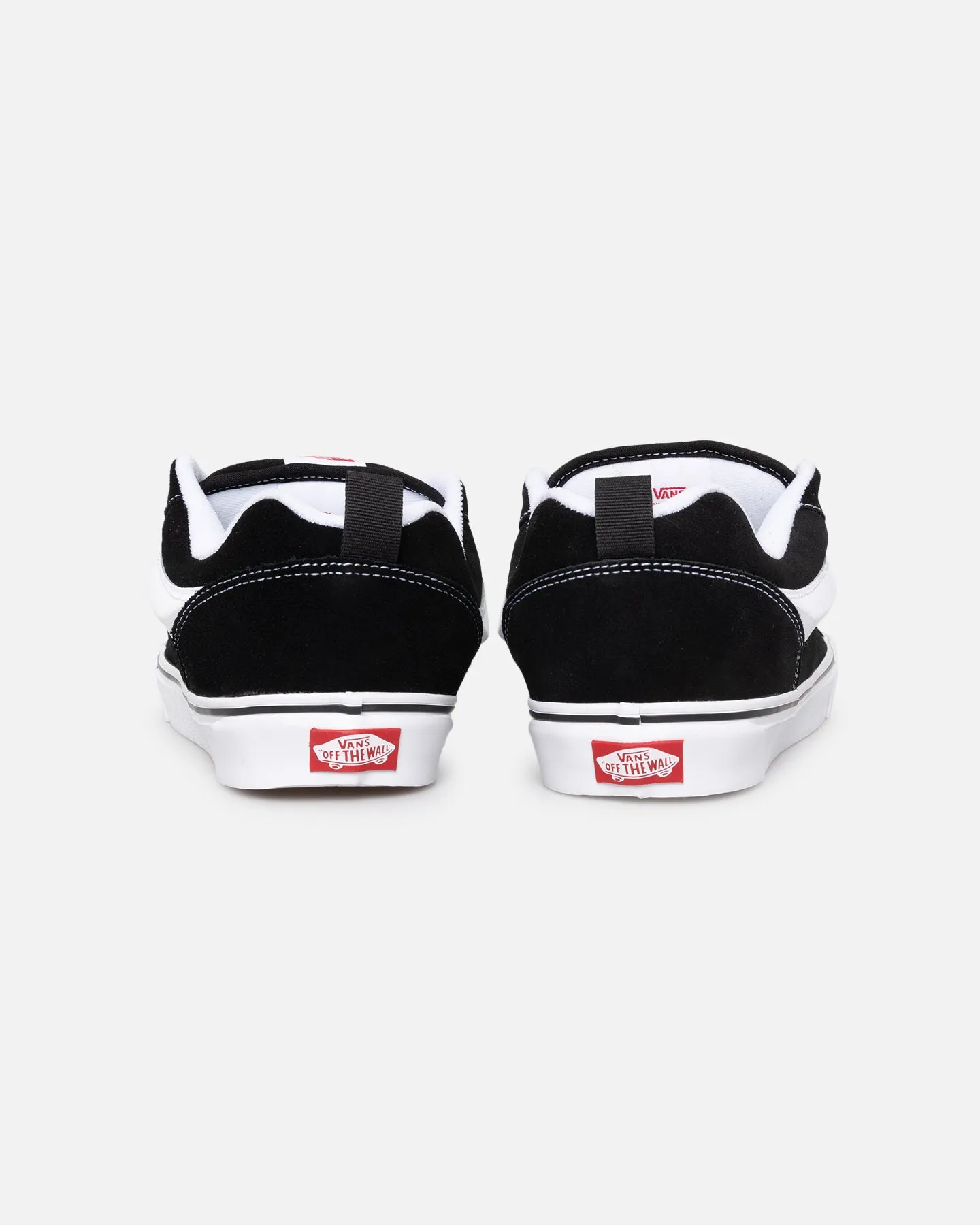 Vans Knu Skool Black/White Cushioned heel Quick Drying Weekend Errands