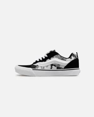Fashion Glow Molded Insole Vans Knu Skool 'Camo' Black/White