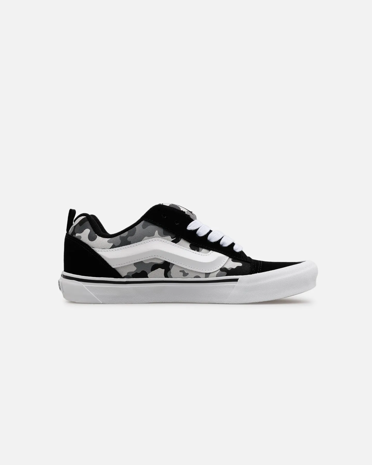 Calm Tone Vans Knu Skool 'Camo' Black/White