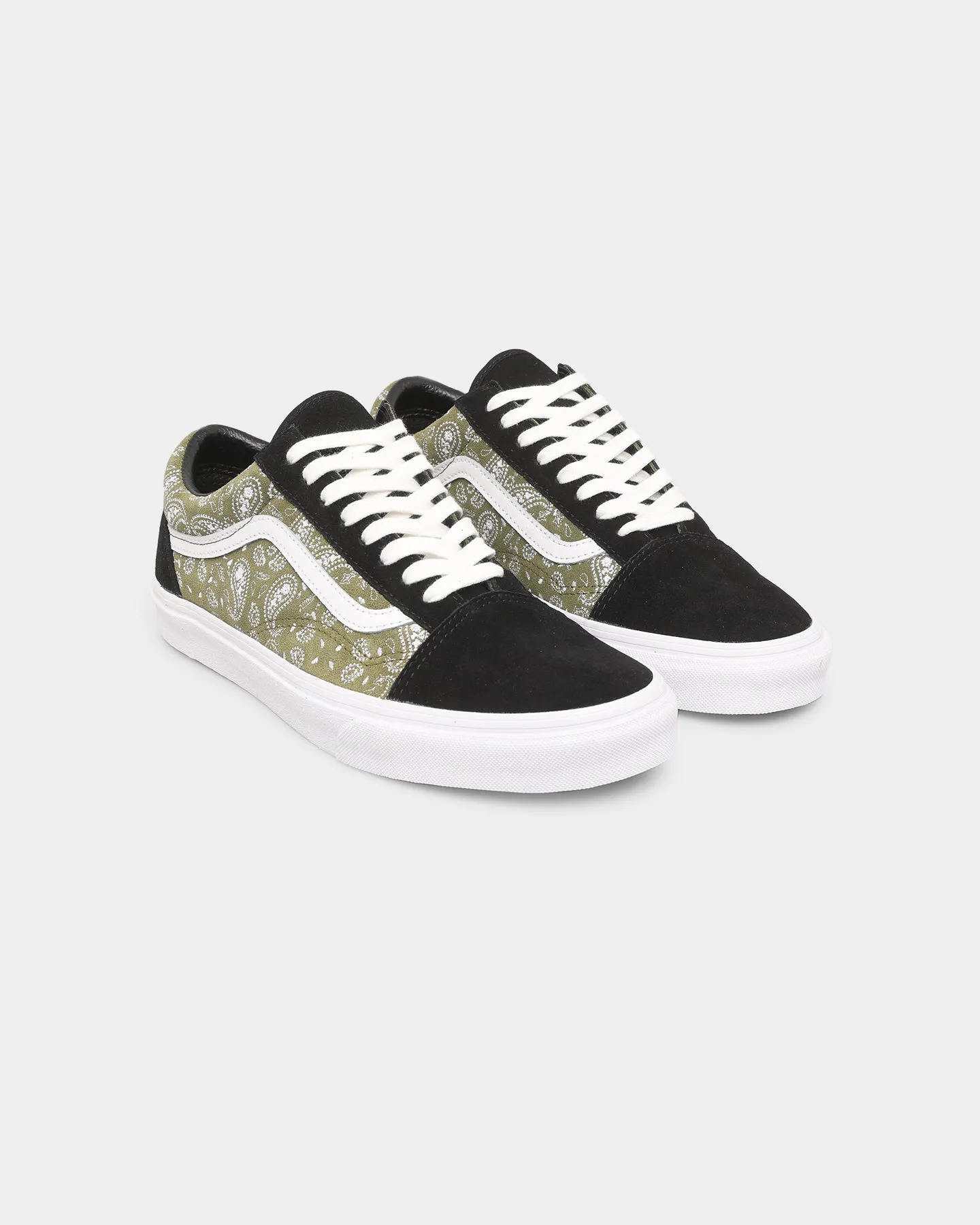 Soul Step Body Align Vans Old Skool Paisley Suede Black