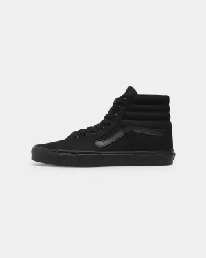 Supportive Season Ease Vans SK8-HI Black/Black/Black