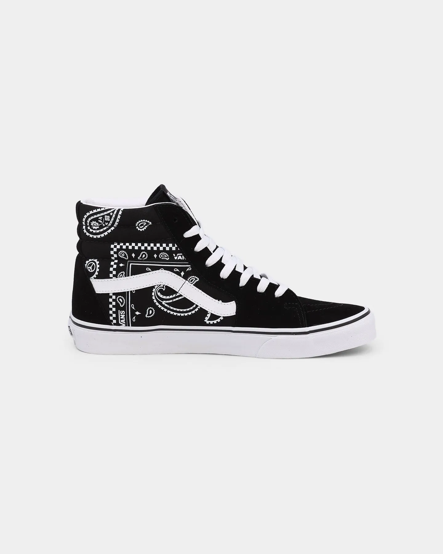 Vans SK8-HI 'Peace Paisley' Black/True White Digital Run