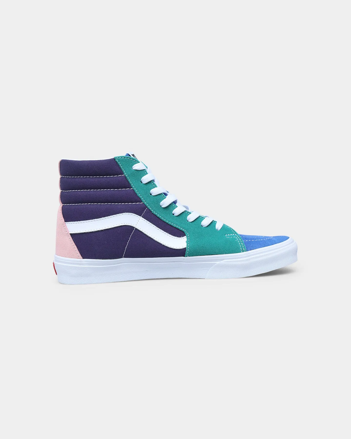Vans SK8-HI Retro Court Multi/True White Ventilated Mesh Cold Weather Ankle Support