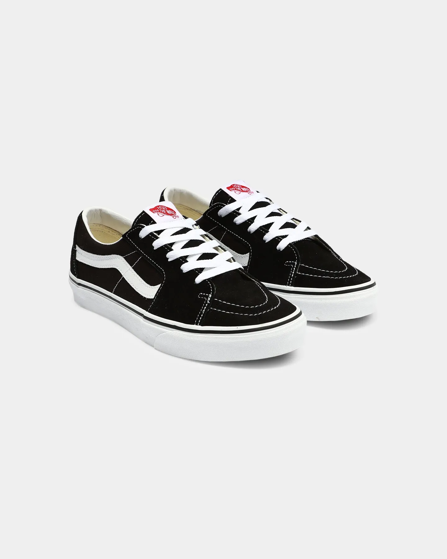 Vans SK8-Low Black/True White Greek Ease