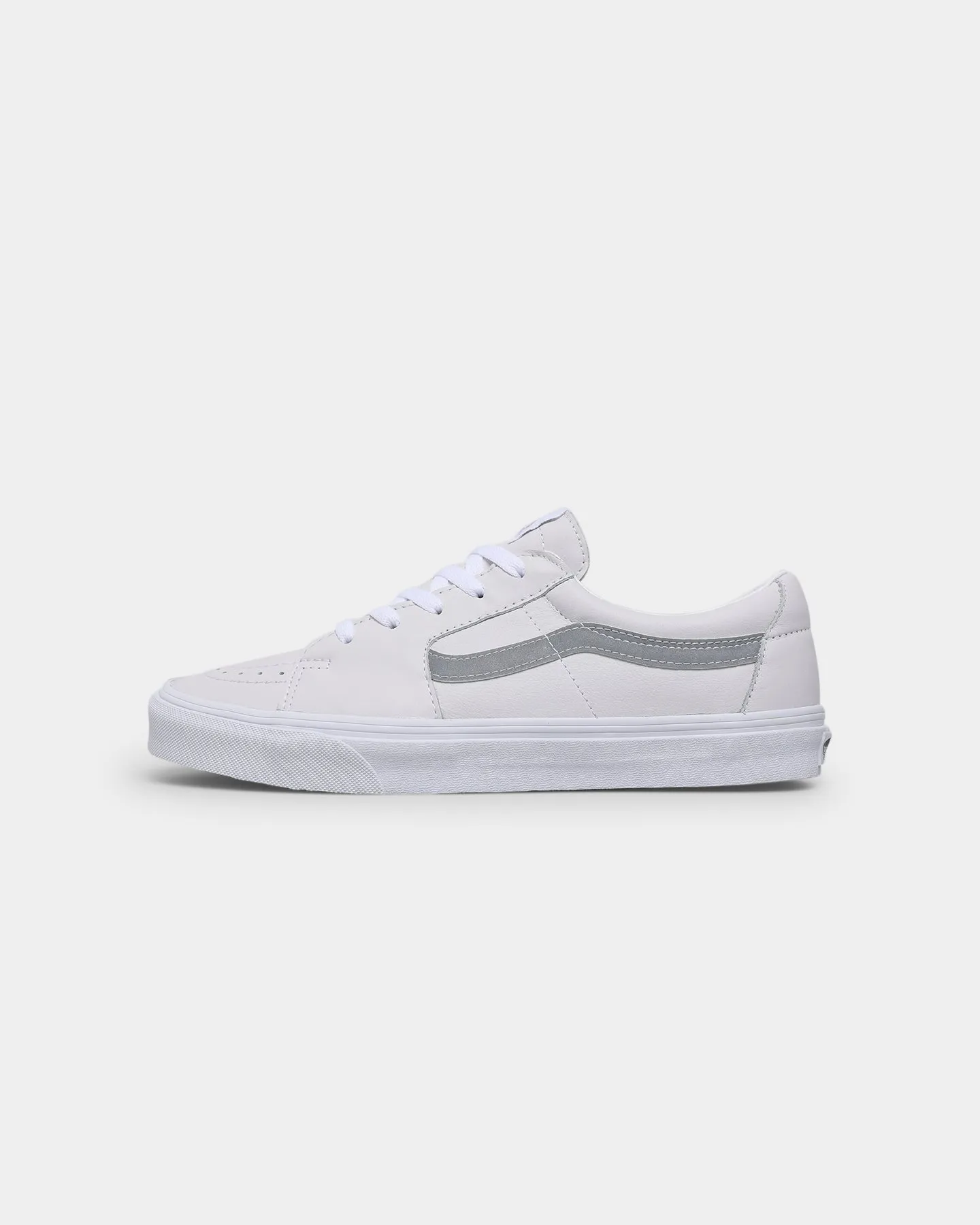 Flexible Sole Valley Run Vans SK8-Low Reflective True White/True White