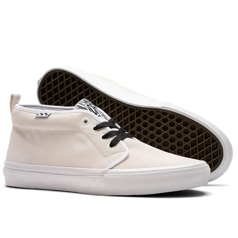 Team Spirit Synthetic Upper Vans - Skate Chukka VCU (Essential White)