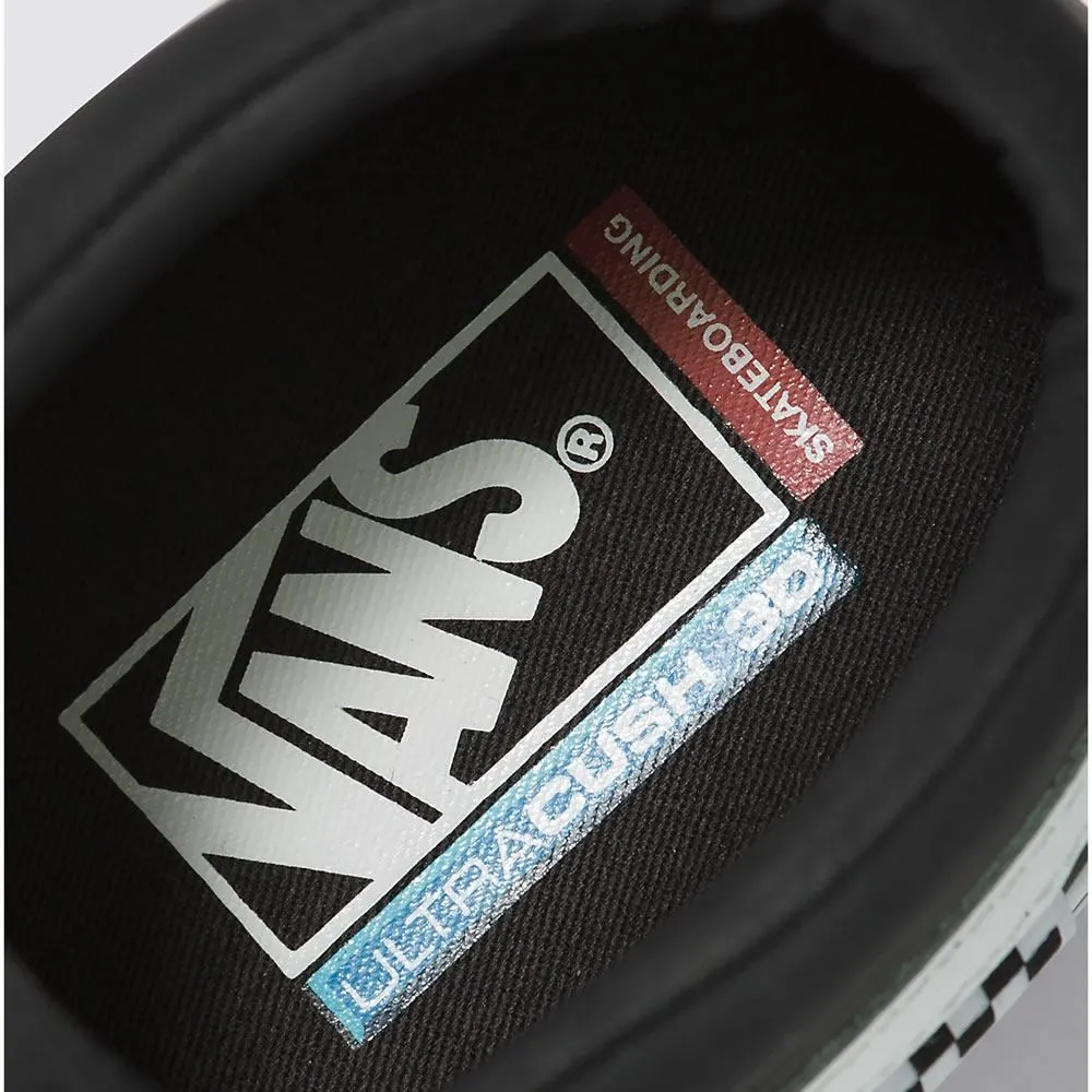 Vans Skate Grosso Mid - Black/White Smooth Surface