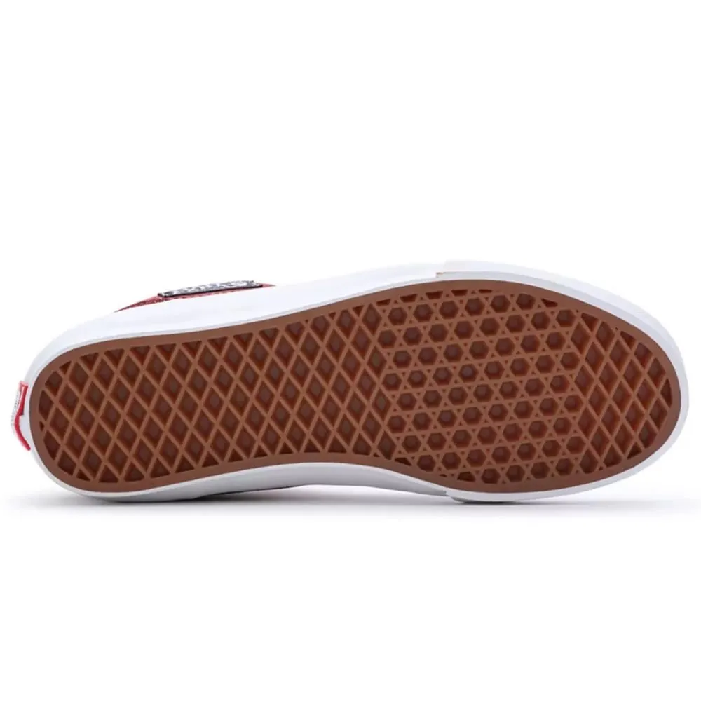 Vans Skate Half Cab '92 Pig Suede - Brick Pro Level Comfortable Linings