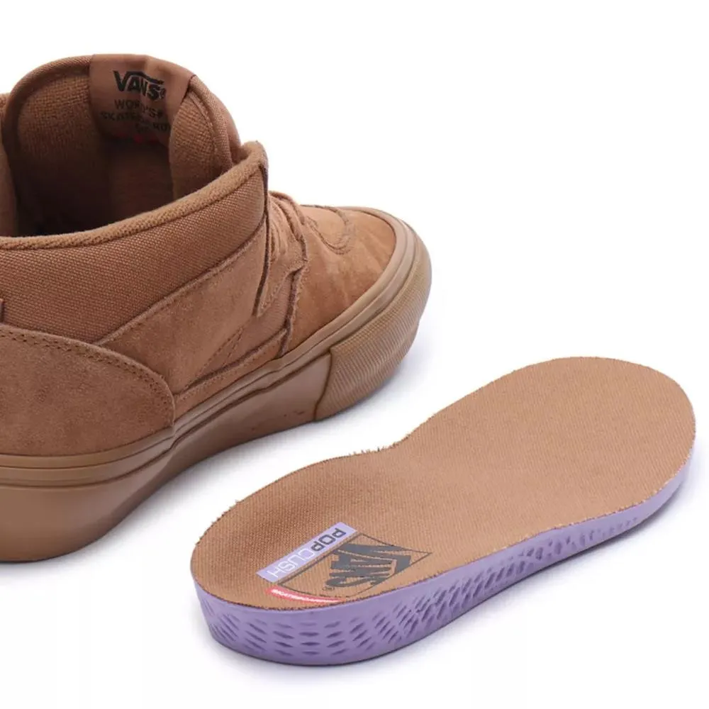 Casual Rider Vans Skate Half Cab - Brown/Gum