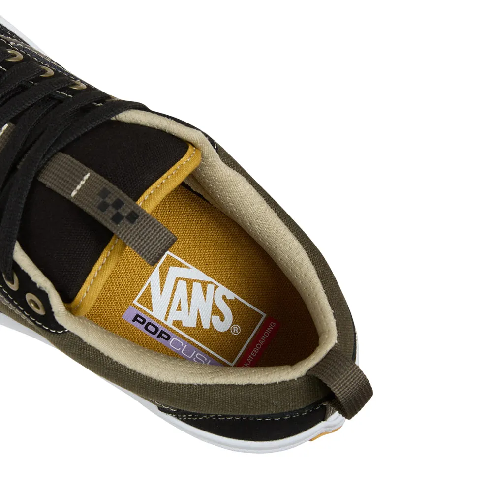 Vans - Skate Old Skool 36  (Black/Dan Green) Foot Control Snug Support Fit