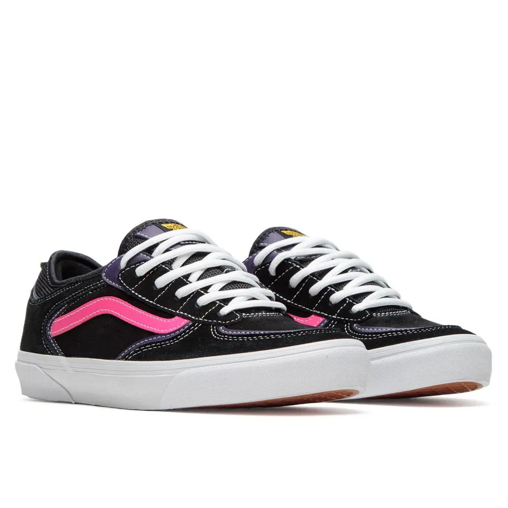 Vans Skate Rowley - Black/Pink Heel protection Advanced Comfort