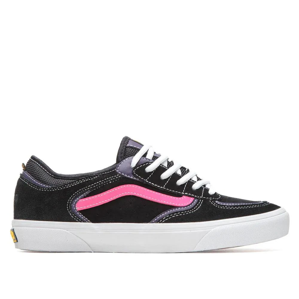 Vans Skate Rowley - Black/Pink Low Top Style Pro Comfort