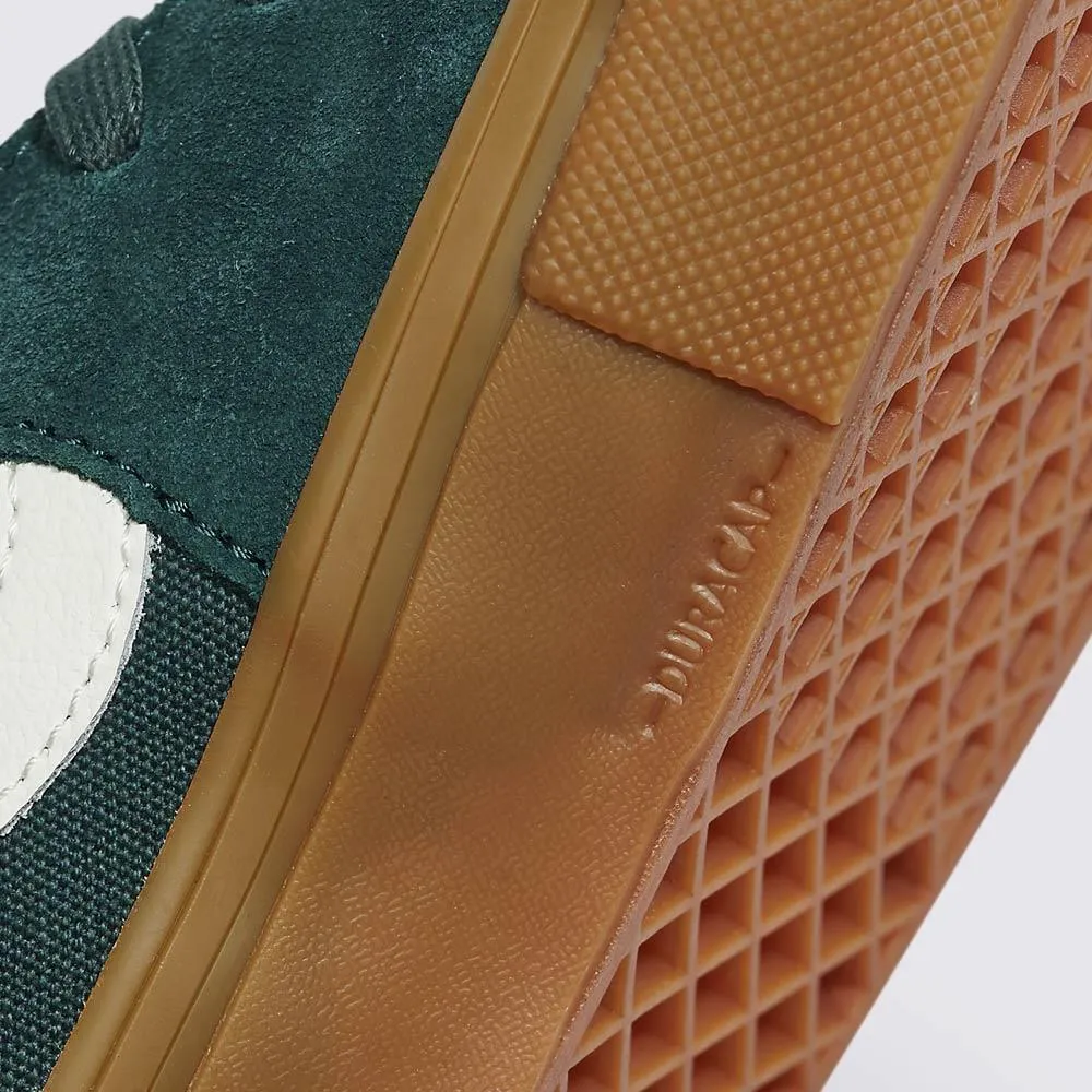 Stylish Step Vans Skate Sk8-Hi - Dark Green/Gum