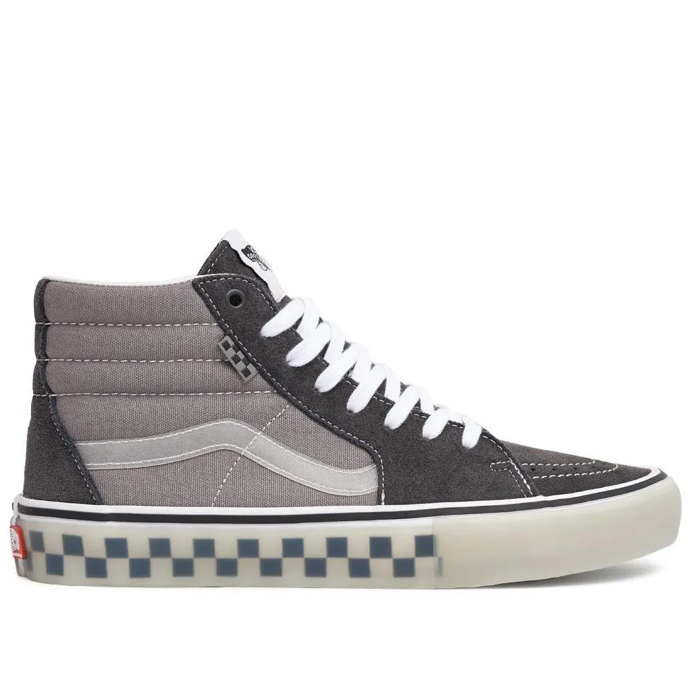 Speed Fit Skate Performance Ride Vans Skate SK8 Hi - Translucent Rubber Grey