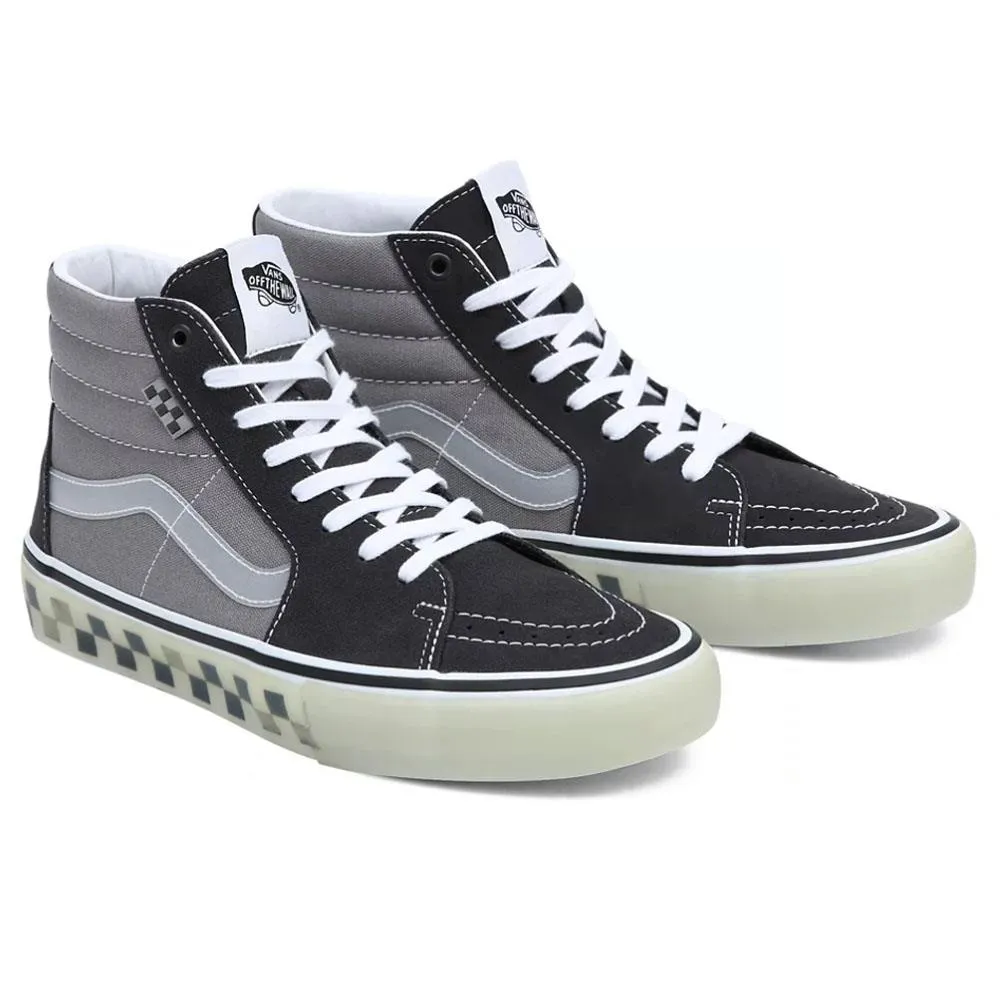 Vans Skate SK8 Hi - Translucent Rubber Grey Pro Action Fit