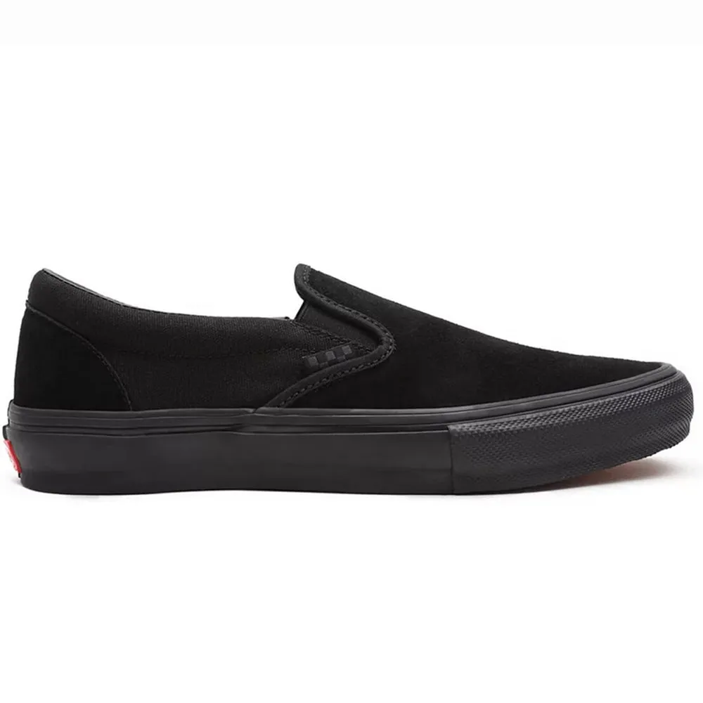 Vans - Skate Slip On (Black/Black) Positive energy All Day