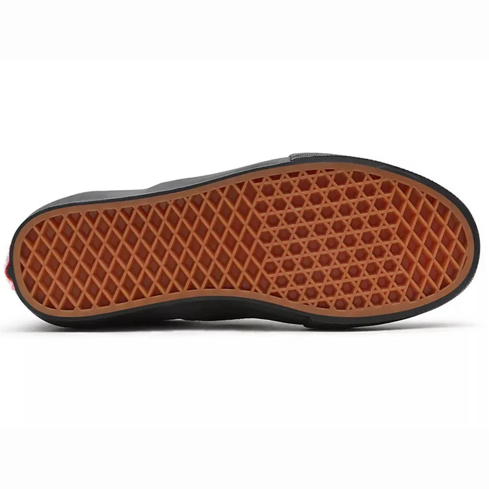 Classic Wear Fresh Vibe Vans - Skate Slip On (Black/Black)