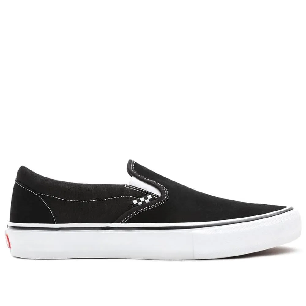Vans Skate Slip On - Black/White Bold Style