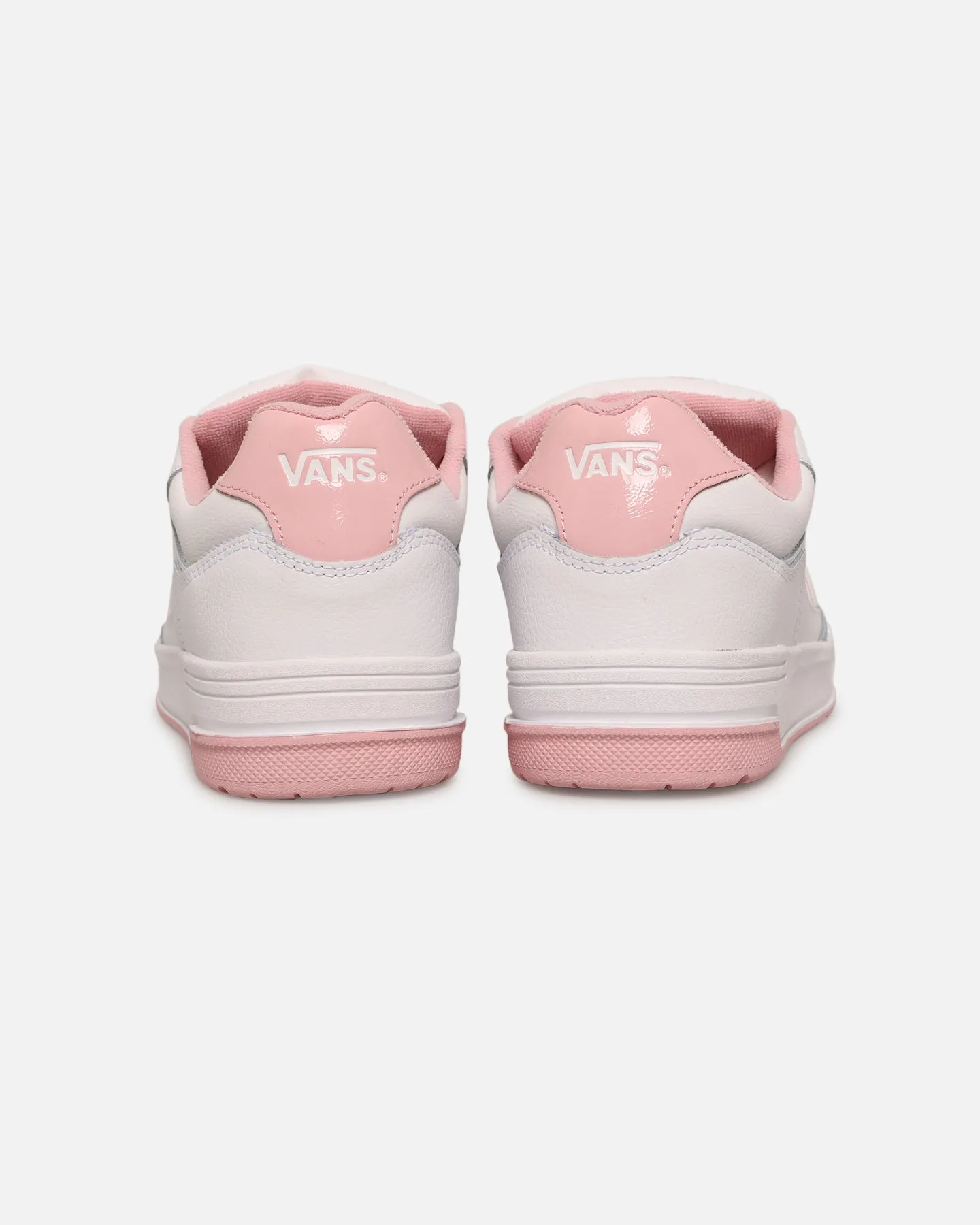 Road Fit Sleek Vans Upland Leather White/Pink