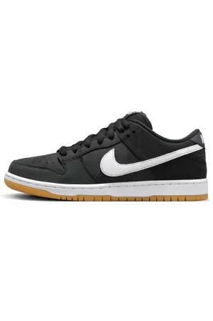 Nike SB Dunk Low Pro Skate Shoes Black/White Durable Build Minimalist Fans Digital Run