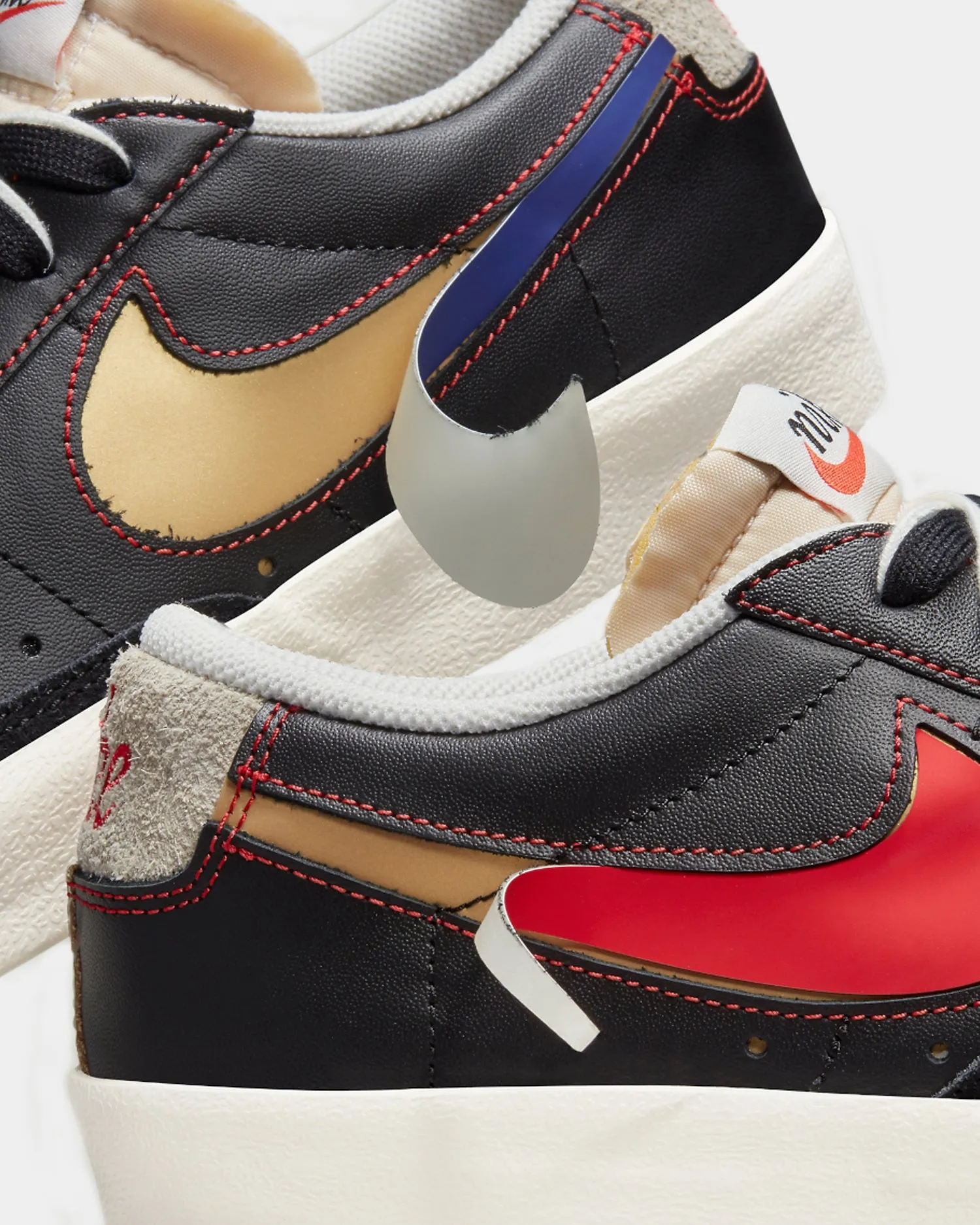 Padded Nike Blazer Low '77 PRM Black/Deep Royal