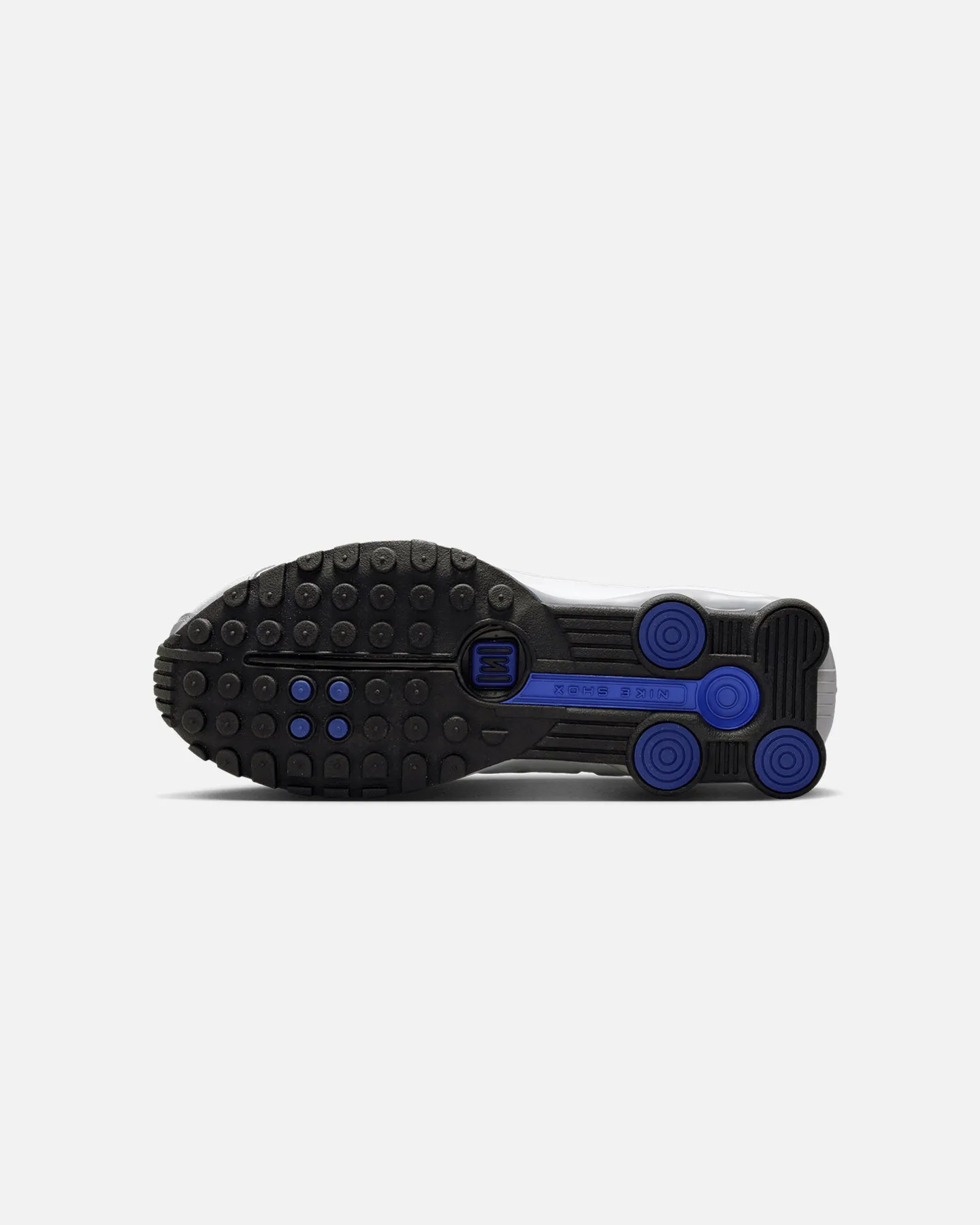 Nike Shox R4 White/White-Metallic Smart Fit Comfort-Oriented