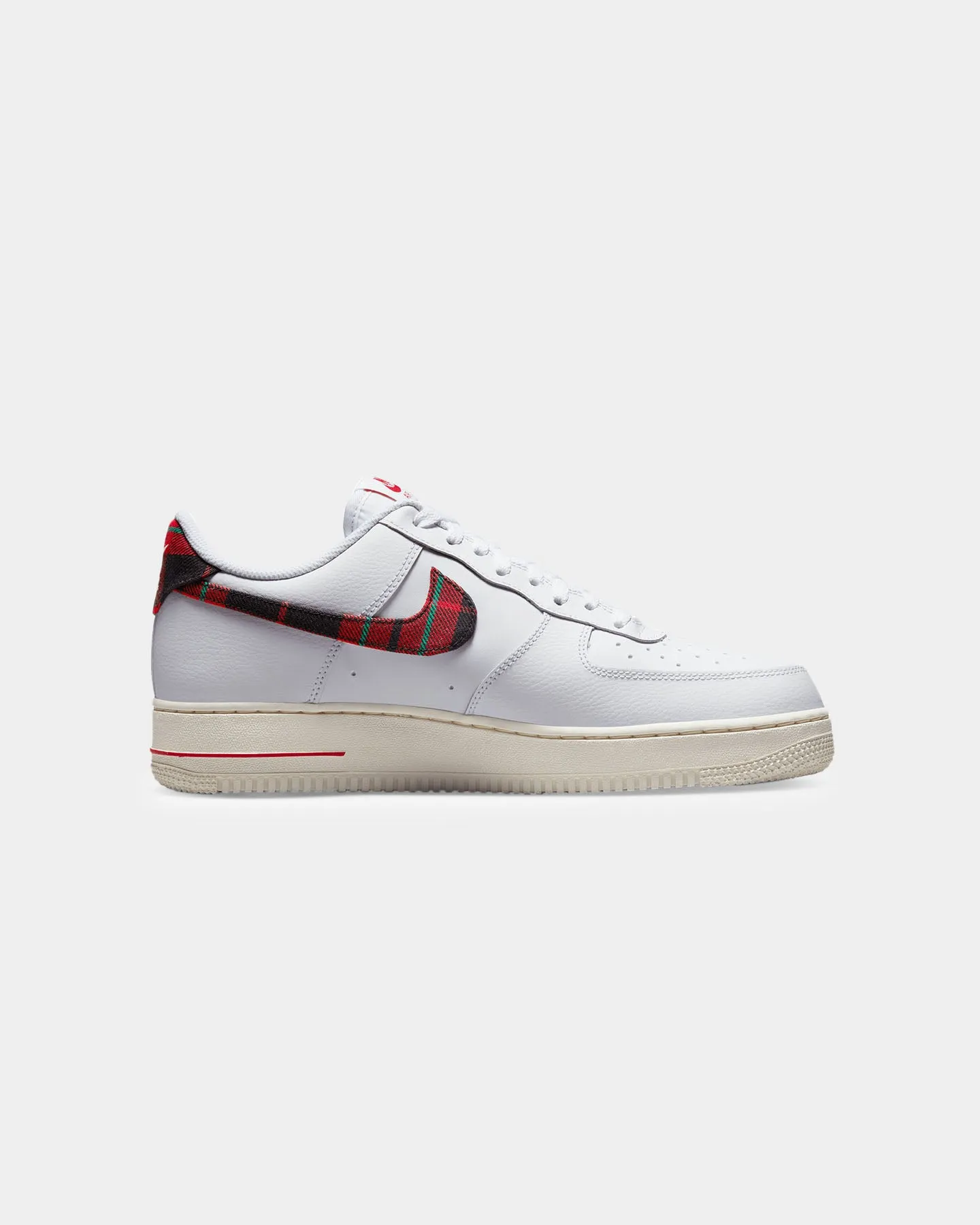 Lace Tie Nike Air Force 1 '07 LV8 White/University Red