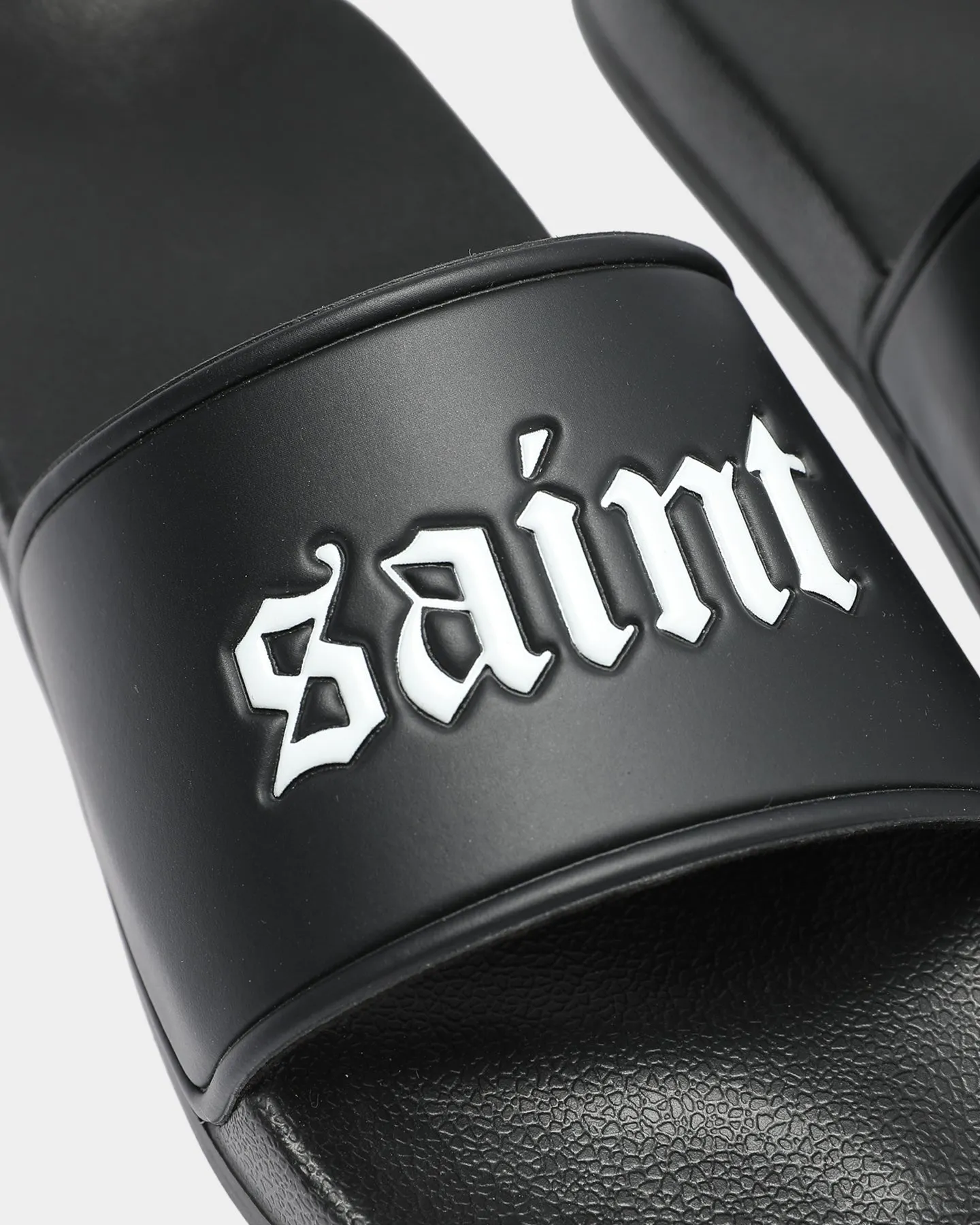 Saint Morta Cambronne Slide Black Clear Glow