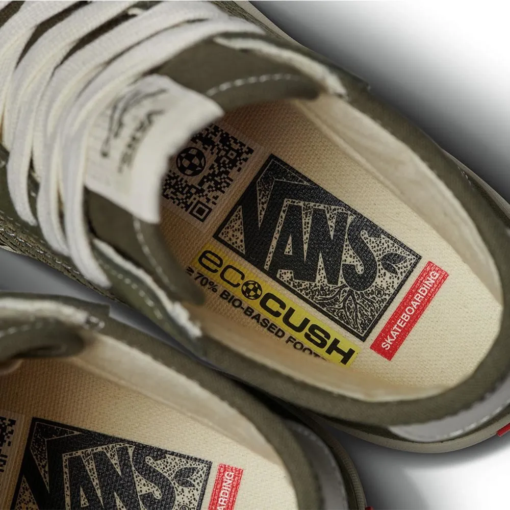 Modern Look Quick Slide Vans The Lizzie Quilted - Graper Leaf