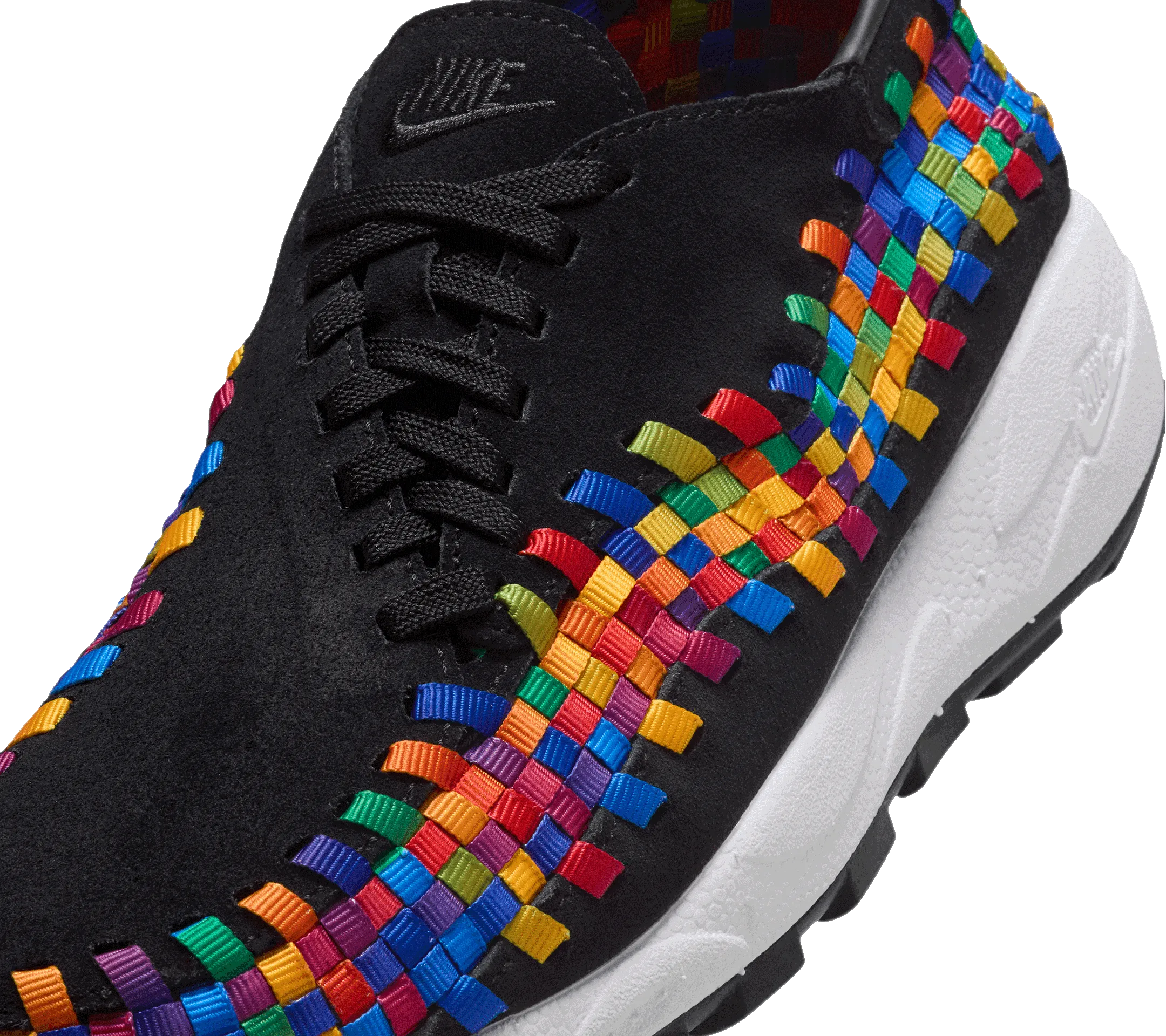 W Nike Air Footscape Woven "Rainbow" thickest Stain-Resistant