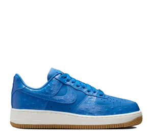 W Nike Air Force 1 '07 LX "Star Blue Ostrich" Ultra-soft shock absorption