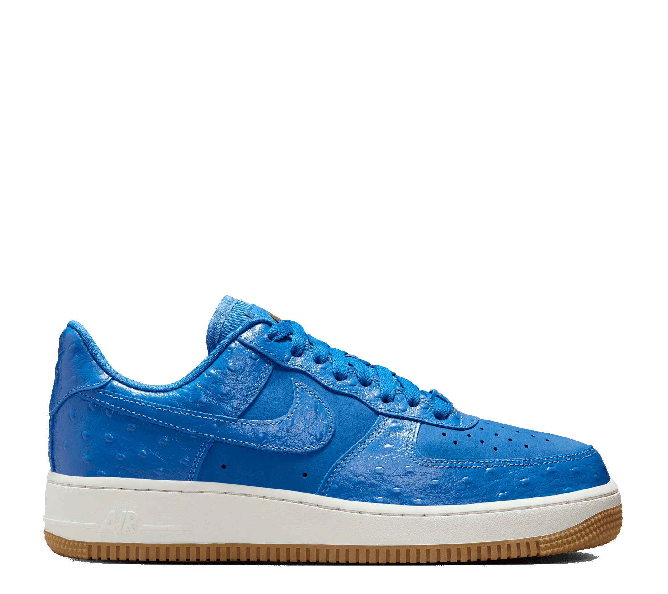 W Nike Air Force 1 '07 LX "Star Blue Ostrich" Ultra-soft shock absorption