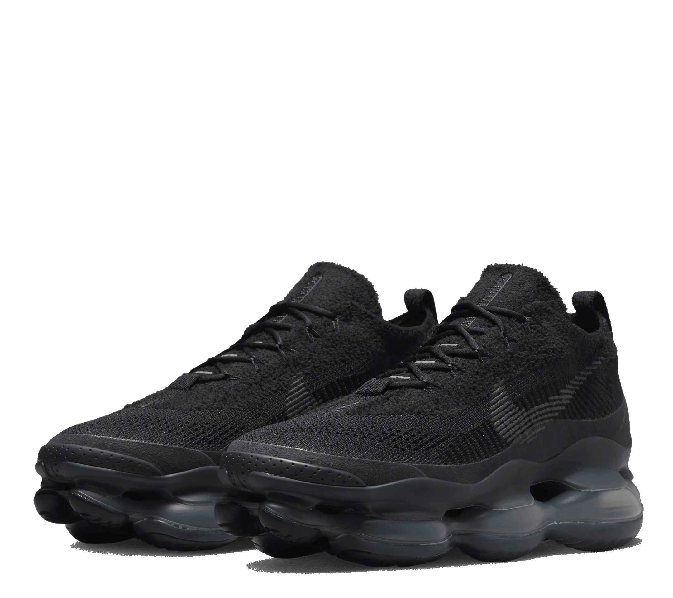 W Nike Air Max Scorpion Flyknit "Triple Black" Core Support Skin Soft