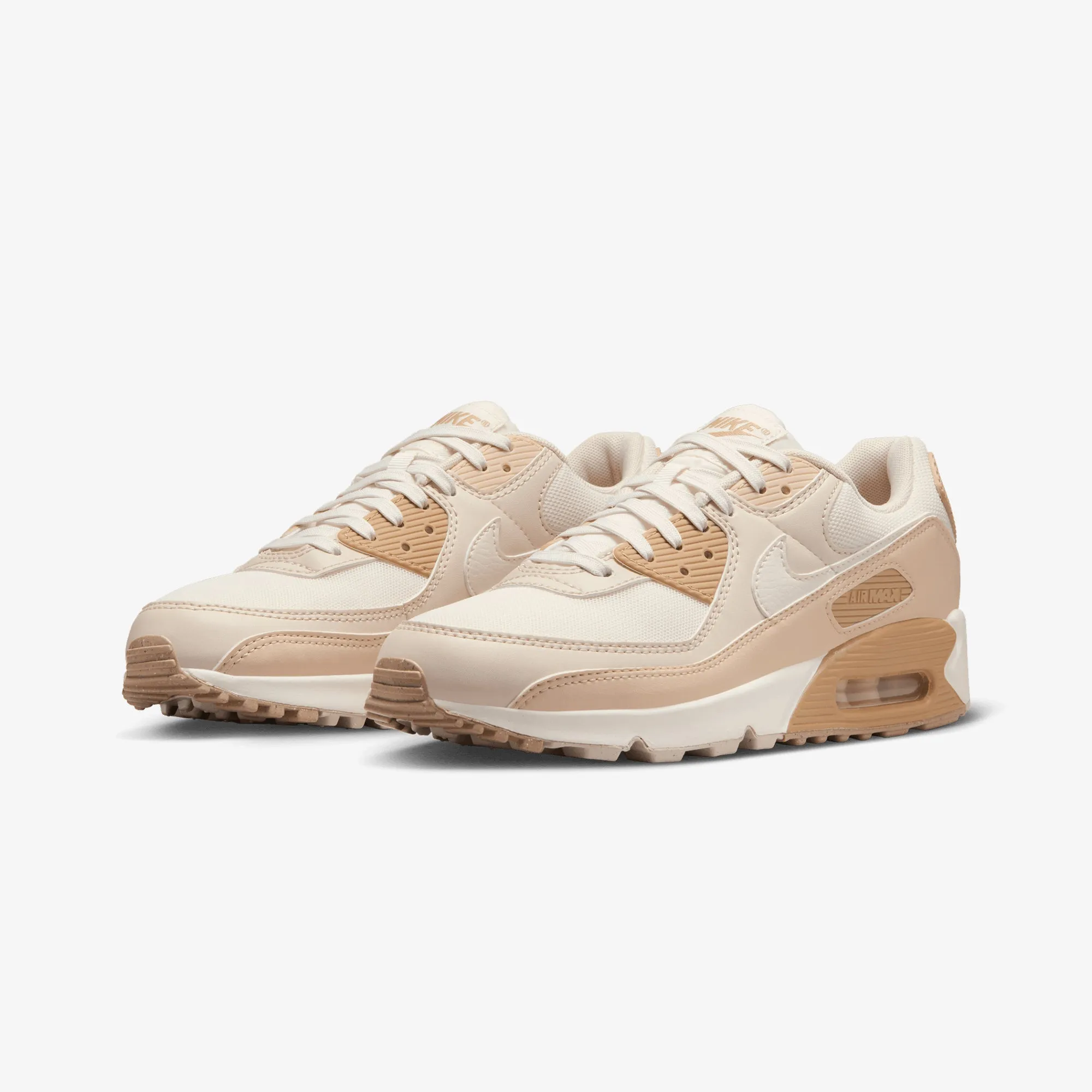 Breathable fabric clean look NIKE | AIR MAX 90 { PHANTOM/SAIL-SANDDRIFT-LT OREWOOD BRN