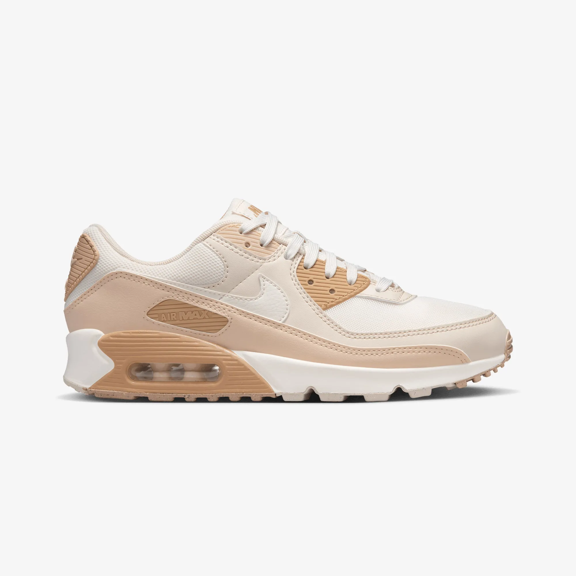 Smooth Transition Heel NIKE | AIR MAX 90 { PHANTOM/SAIL-SANDDRIFT-LT OREWOOD BRN