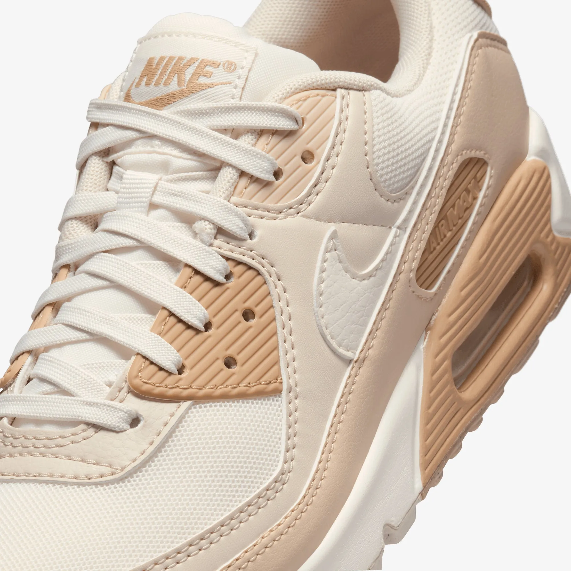 Dynamic Lateral Support Thickened Midsole NIKE | AIR MAX 90 { PHANTOM/SAIL-SANDDRIFT-LT OREWOOD BRN