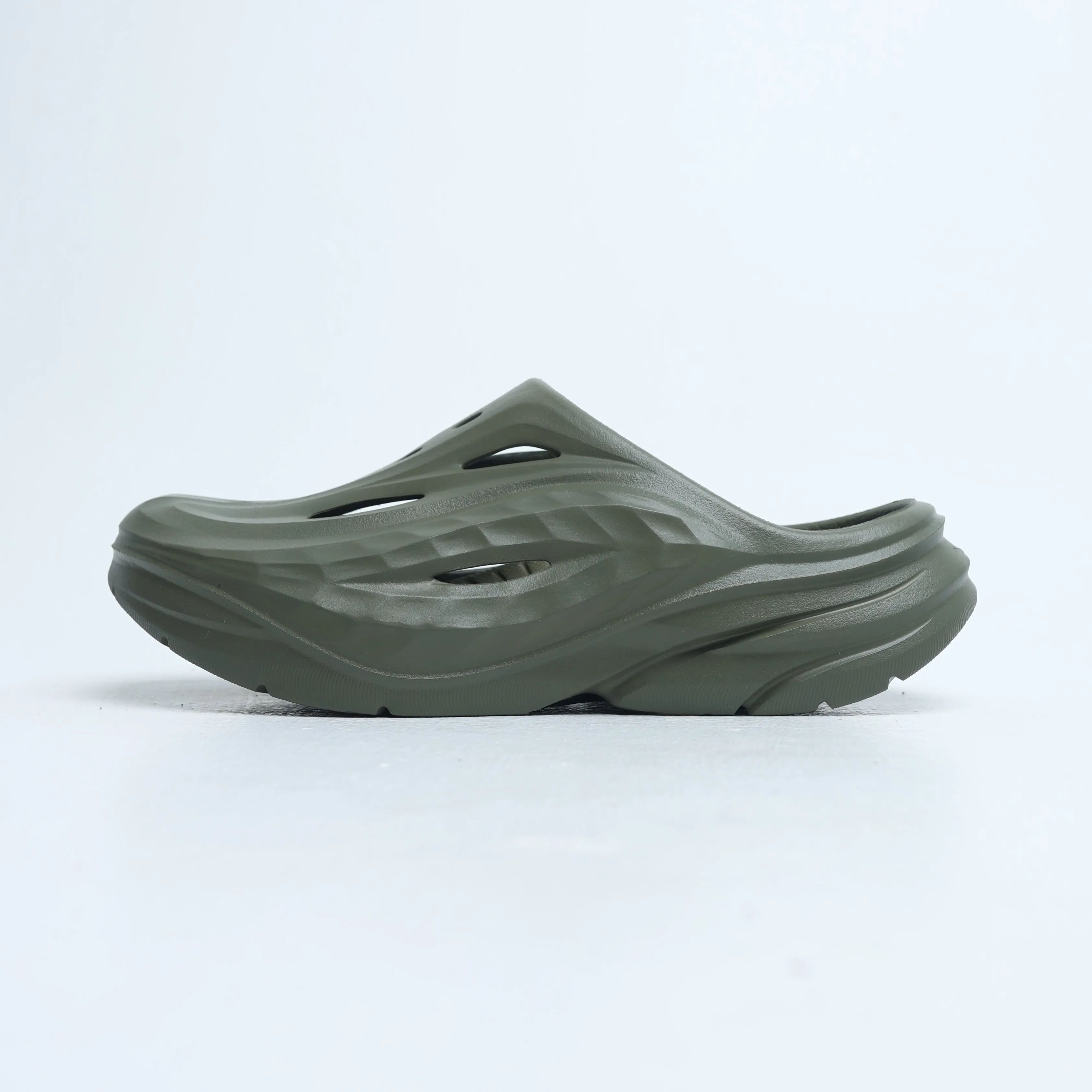 Hoka - Men's Slides III - Olive Green Current Jog