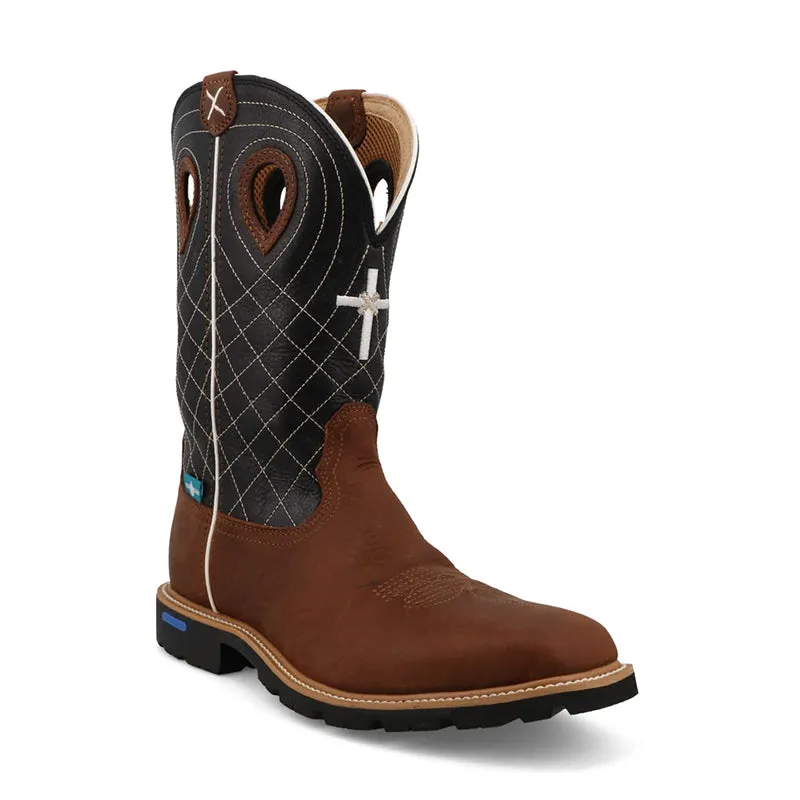 Men's 12" Tech X Boot Rustic Clay/Black Scenic Step